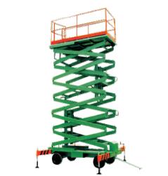 剪叉式平台可移升降机...