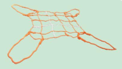 聚乙烯绞制绳吊网 LZ...